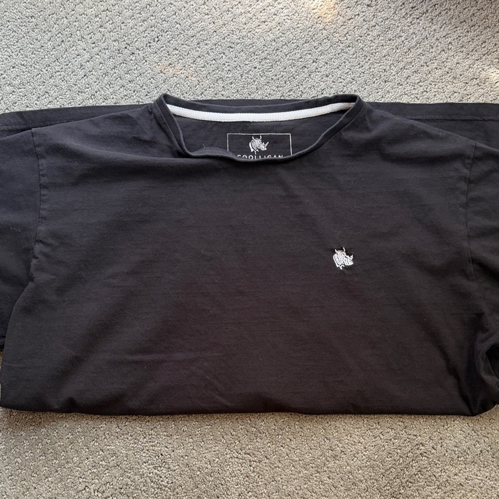 Cooligan Men's Black T-Shirt